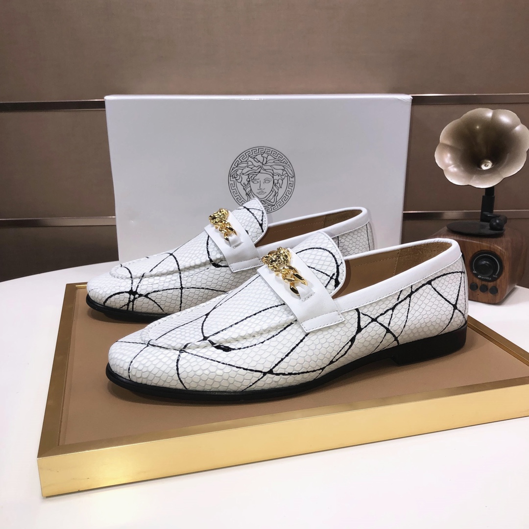 lote de fábrica [Versace] zapatos de soja Versace contador lista sincrónica, los nuevos zapatos de l