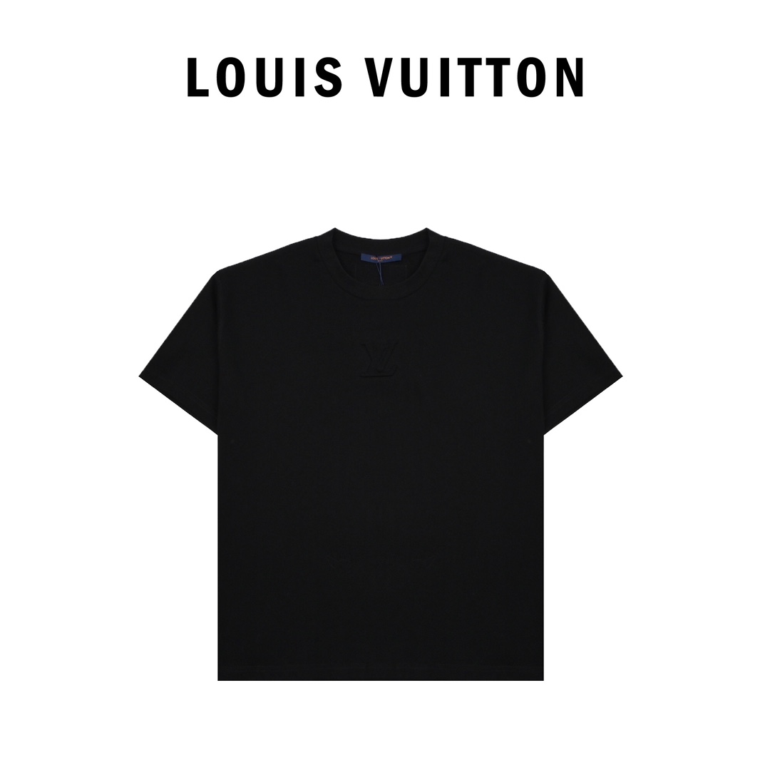 Louis Vuitton路易威登22FW 浮雕压花短袖