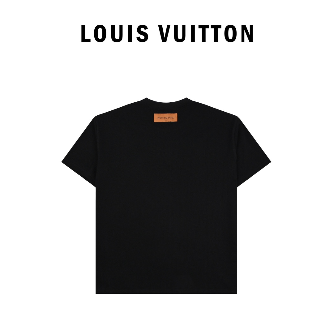 Louis Vuitton路易威登22FW 浮雕压花短袖