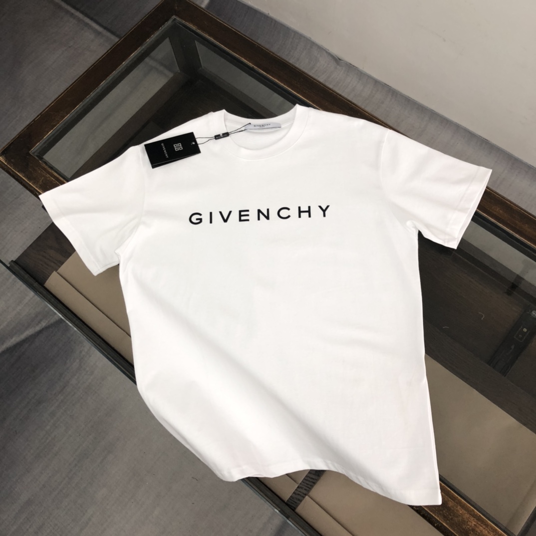 Beste capucines replica
 Givenchy Knock -off
 Kleding T-Shirt Beige Zwart Wit Mannen Katoen Zomercollectie Fashion Korte mouw