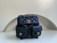 Chanel Duma Bags Backpack Cowhide