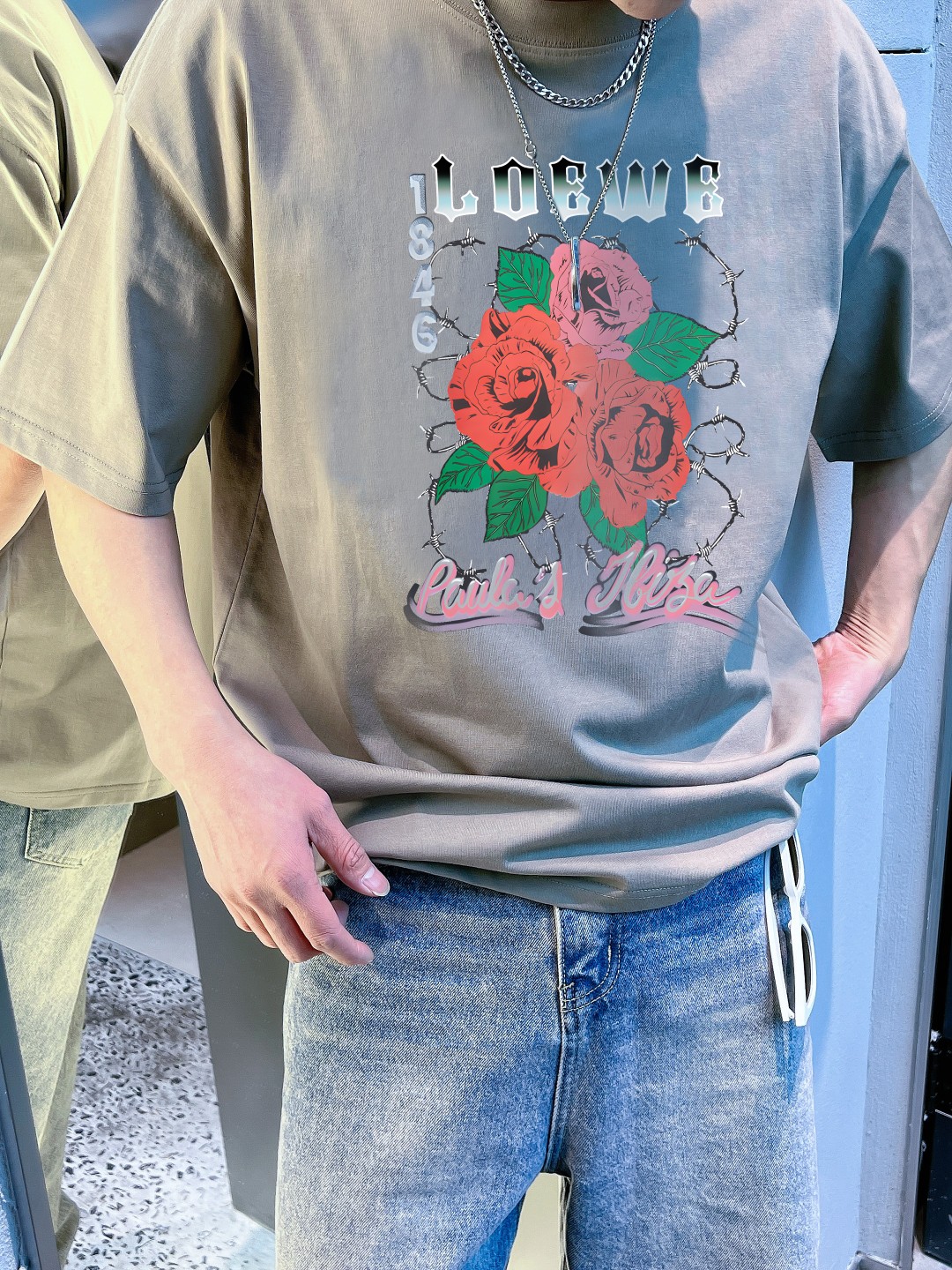 罗意威 Loewe 高定典藏名品高定成衣时装外套连衣裙衬衫T恤 #D3A1BD5C 2