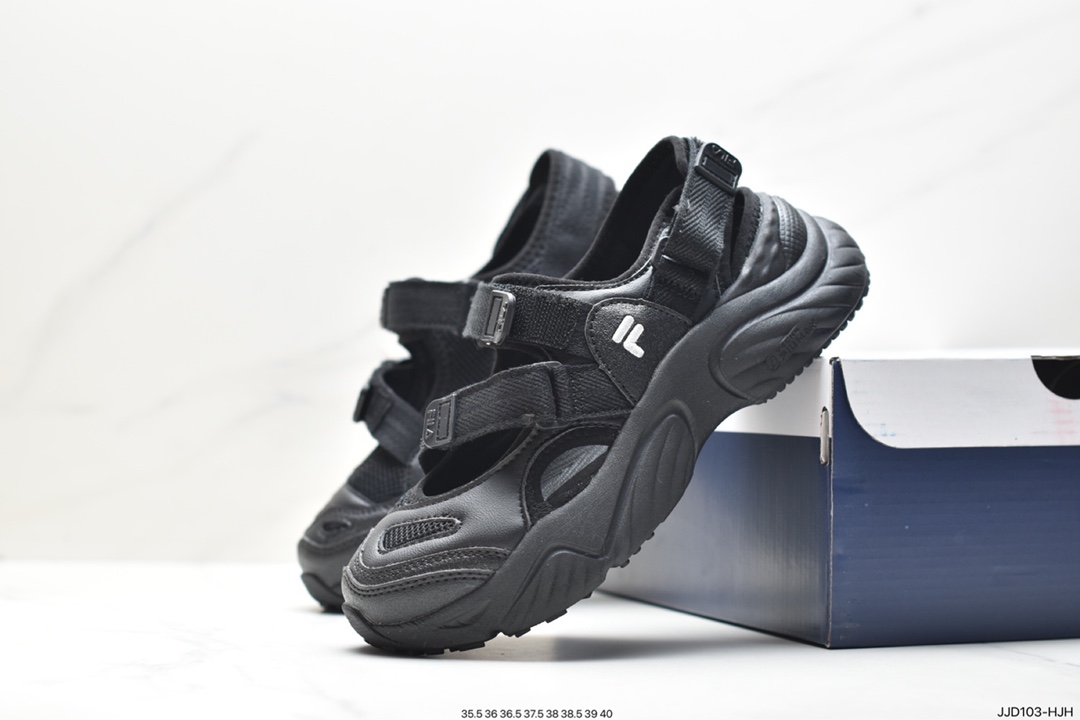 130 Fila 斐乐 Fluid Sandal 休闲运动凉鞋T12W321401FBK