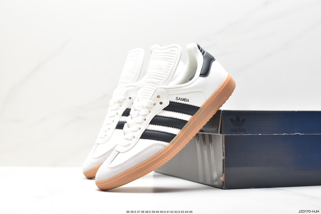 140 阿迪达斯 Adidas Samba Classic OG MIG 德国制阿迪达斯男女休闲鞋 HP3383