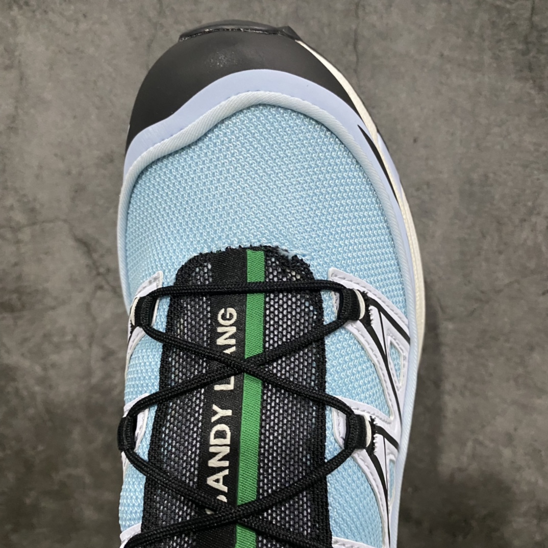 Green x version of the original Salomon Sandy Liang x Salomon XT-6 Expanse outdoor trail running shoes