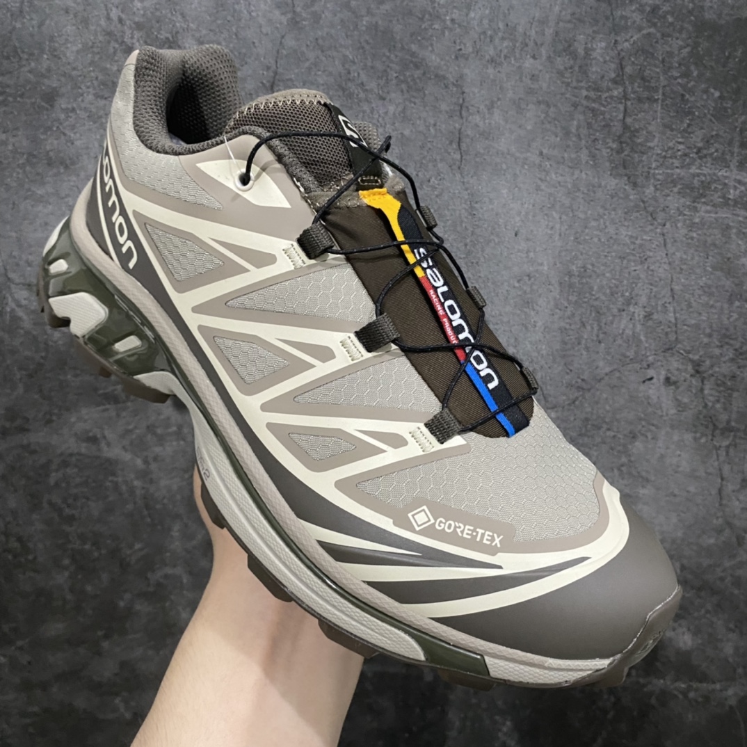 350 【纯原版】 Salomon XT-6 Gore-Tex 萨洛蒙复古潮流户外机能登山跑鞋