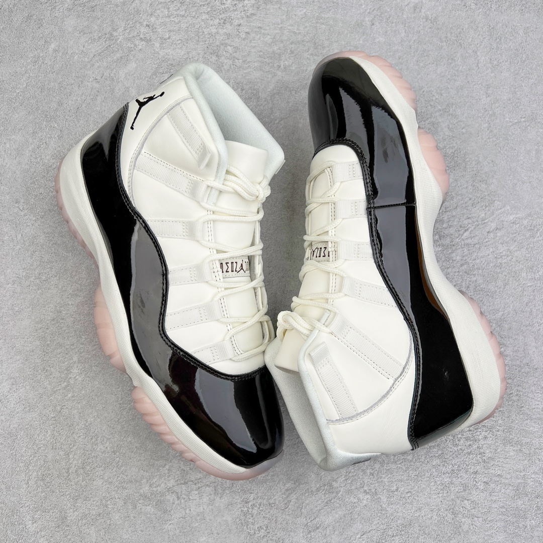 图片[3]-💰470 ＃Kw纯原 Air Jordan AJ11 \”Neapolitan\” 粉底康扣 AR0715-101 外贸特供批次 原楦原档案数据开模打造 原厂中底拉帮钢印 原厂漆皮 防冻不开裂 头层皮料 原装鞋撑 水晶大底正确色度色泽 原楦原数据刺绣 原厂车缝走线及对位 毫厘不差 飞人logo采用原数据电脑刺绣 原装正品碳纤维真实碳板 增强抗扭 原内标 原盒标 正确官方原盒 原厂防氧化水晶外底 原厂配套厂全掌solo气垫 独家尺码：36 36.5 37.5 38 38.5 39 40 40.5 41 42 42.5 43 44 44.5 45 45.5 46 47.5 48.5 编码：by5936040-运动鞋