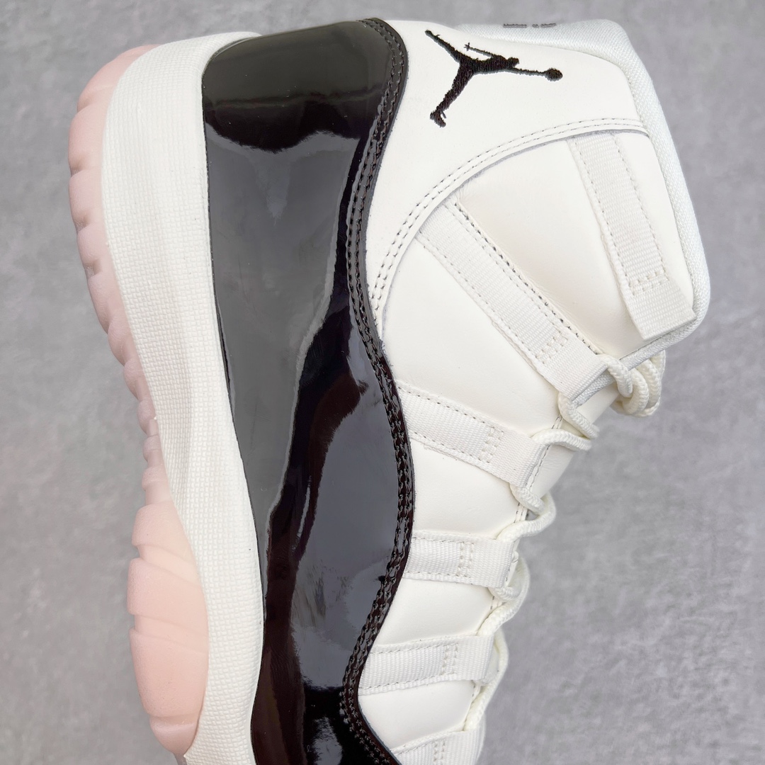 图片[6]-💰470 ＃Kw纯原 Air Jordan AJ11 \”Neapolitan\” 粉底康扣 AR0715-101 外贸特供批次 原楦原档案数据开模打造 原厂中底拉帮钢印 原厂漆皮 防冻不开裂 头层皮料 原装鞋撑 水晶大底正确色度色泽 原楦原数据刺绣 原厂车缝走线及对位 毫厘不差 飞人logo采用原数据电脑刺绣 原装正品碳纤维真实碳板 增强抗扭 原内标 原盒标 正确官方原盒 原厂防氧化水晶外底 原厂配套厂全掌solo气垫 独家尺码：36 36.5 37.5 38 38.5 39 40 40.5 41 42 42.5 43 44 44.5 45 45.5 46 47.5 48.5 编码：by5936040-运动鞋