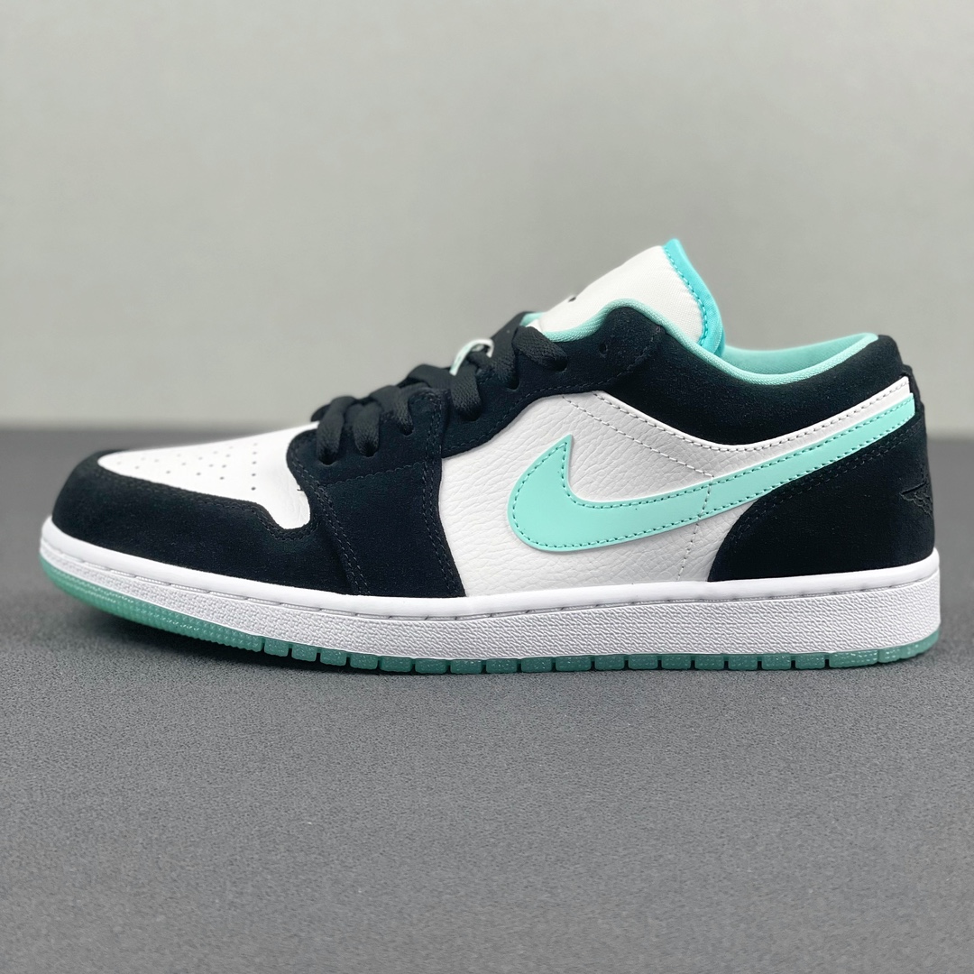 aj1郭艾伦low尺码36-47.5总裁Y3纯原版-AirJordan1AJ1郭艾伦蒂芙尼白绿低帮板鞋C