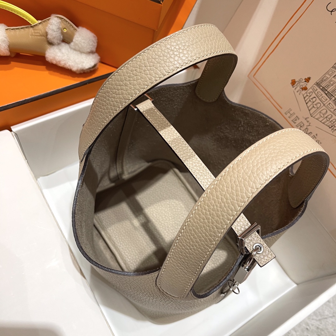 Hermès CK18 turtle dove gray