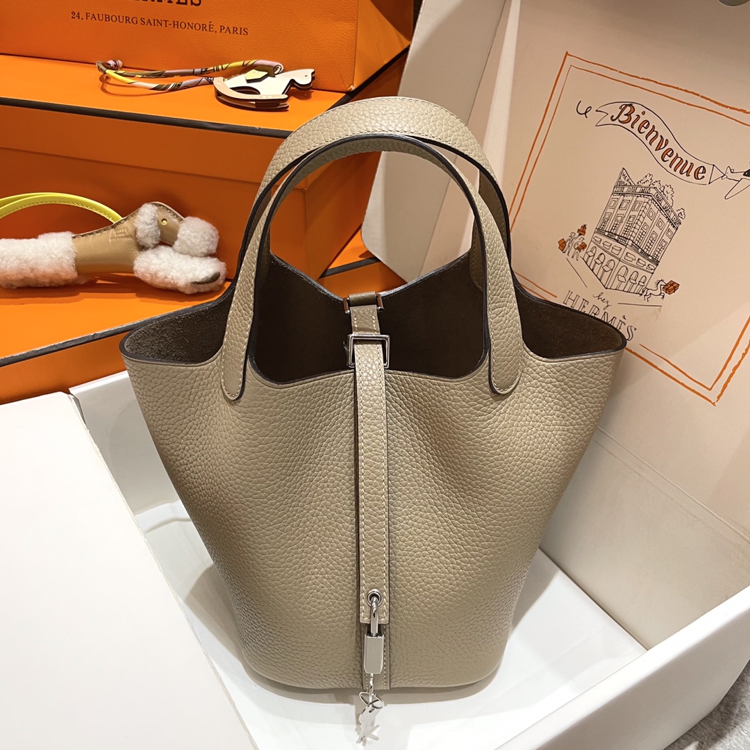 Hermès CK18 turtle dove gray