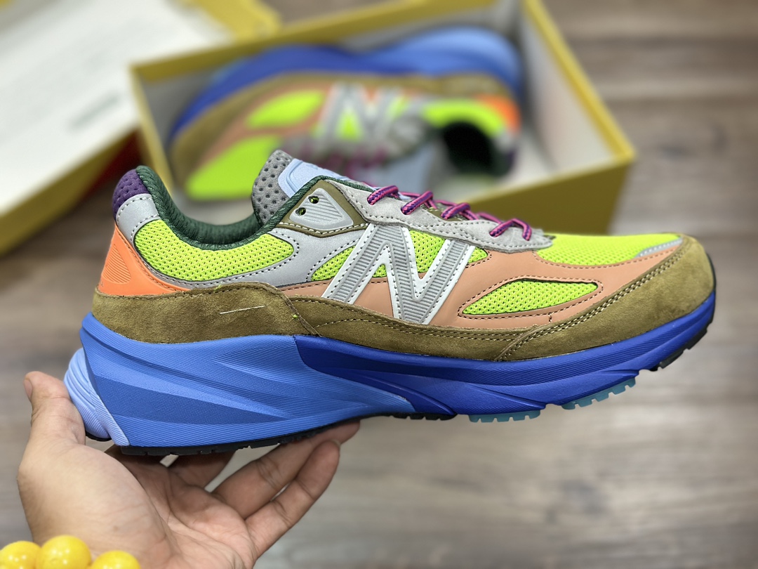 260 NB新百伦New Balance in USA M990V6六代系列美产跑步鞋“元祖灰海军蓝氧化”GC990TC6