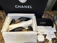 Chanel Shoes High Heel Pumps Black