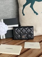 Chanel Classic Flap Bag Wallet Card pack Sheepskin