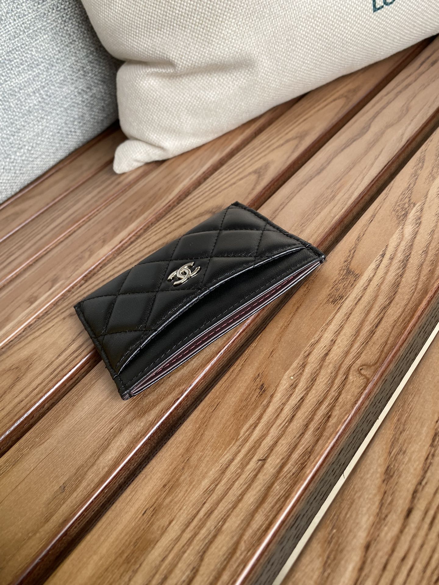 Chanel 卡包 、羊皮 系列、细节美到淋漓尽致全套包装、款号（AP447）31510