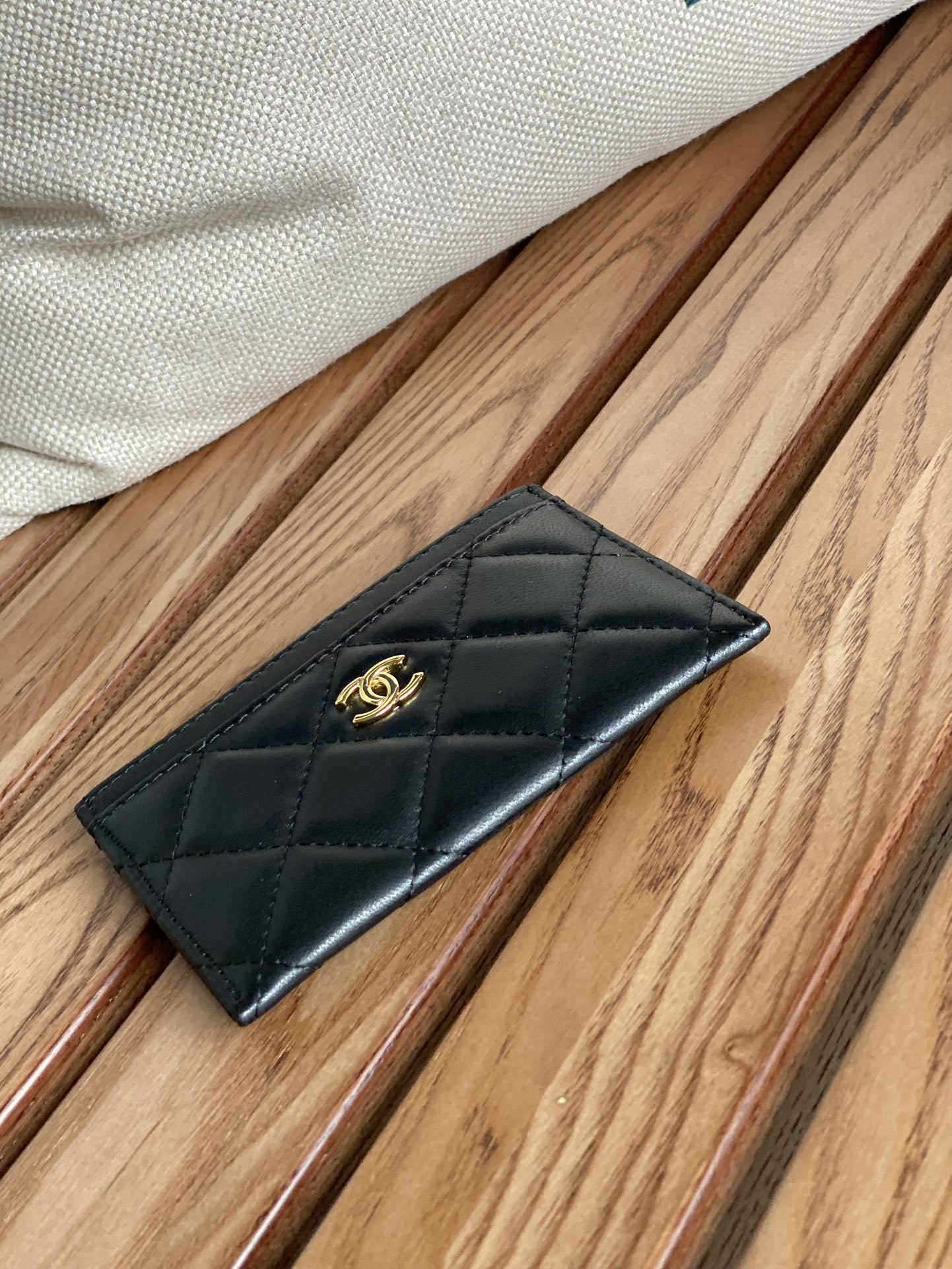 Chanel 卡包 、羊皮 系列、细节美到淋漓尽致全套包装、款号（AP447）31510