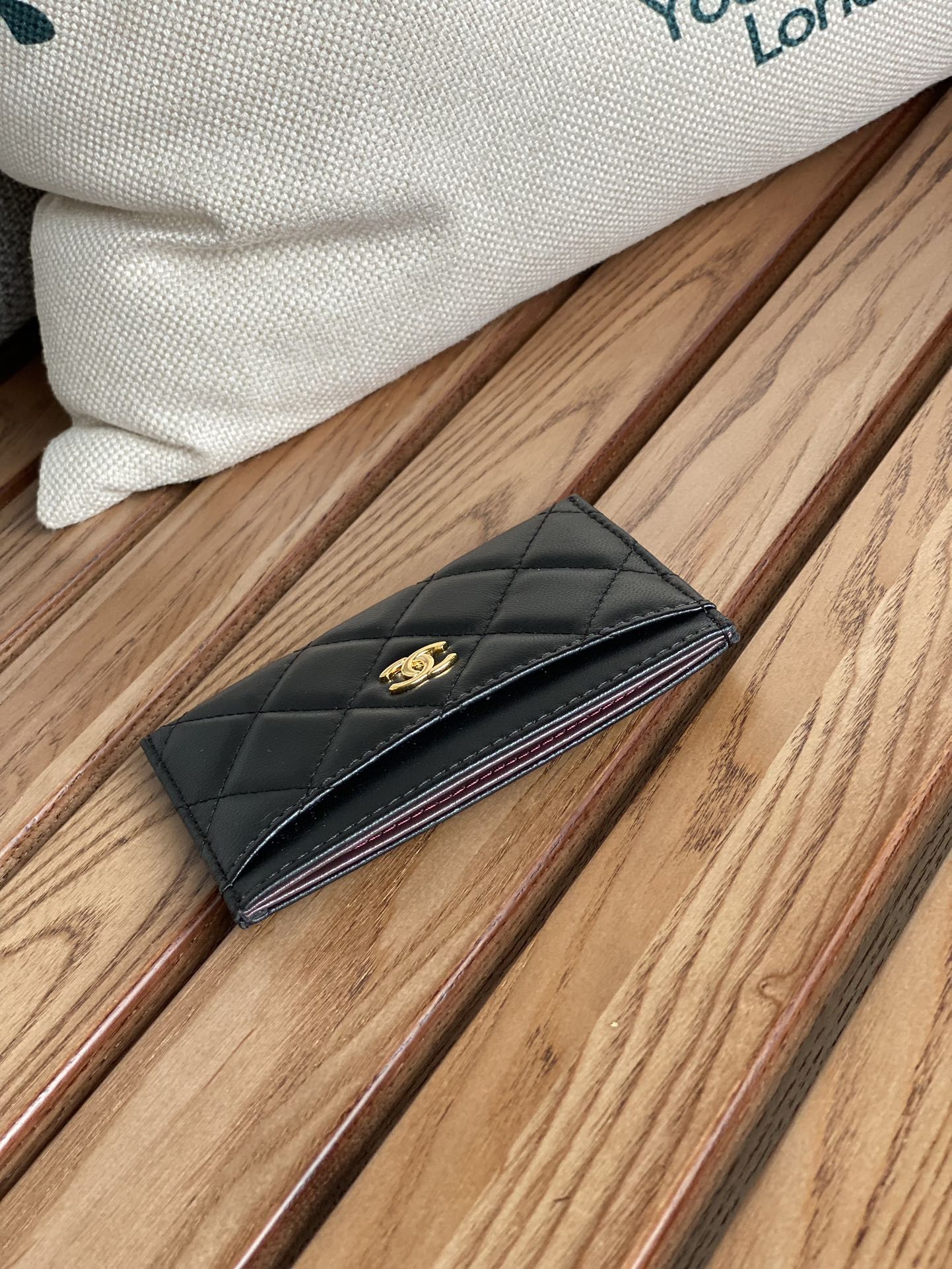 Chanel 卡包 、羊皮 系列、细节美到淋漓尽致全套包装、款号（AP447）31510