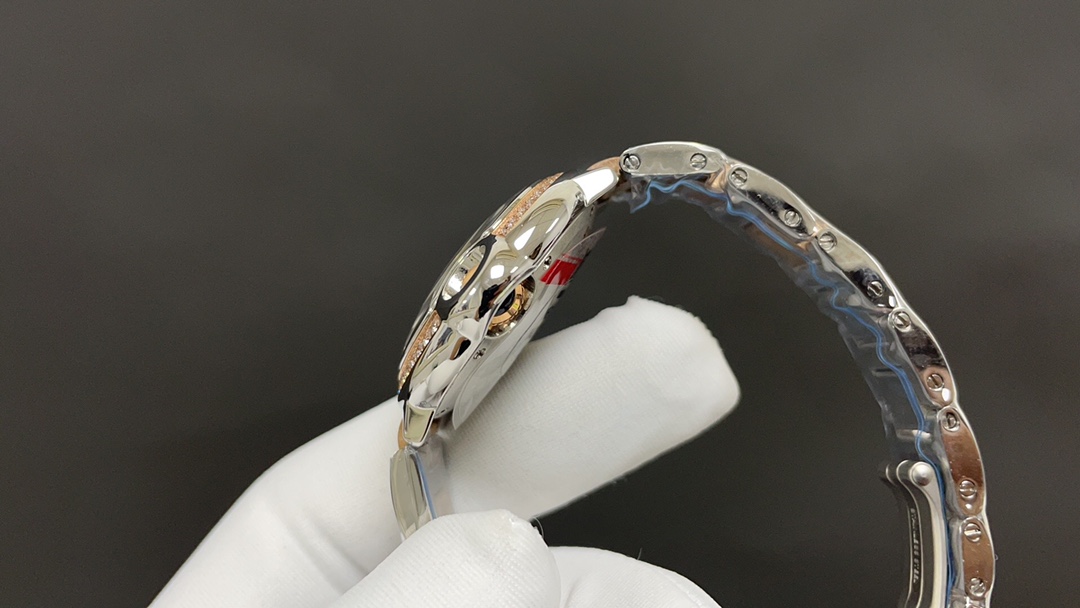Cartier 卡地亚 蓝气球 间玫钻圈 33mm 自动上链机械机芯