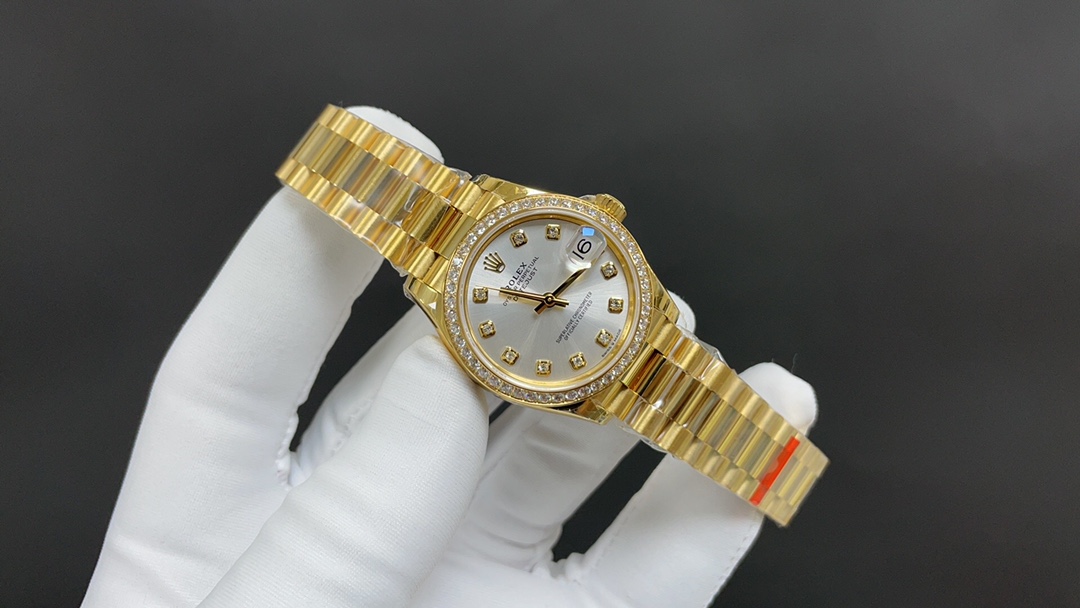 Rolex 劳力士 日志 黄金白面 31mm 自动上链机械机芯