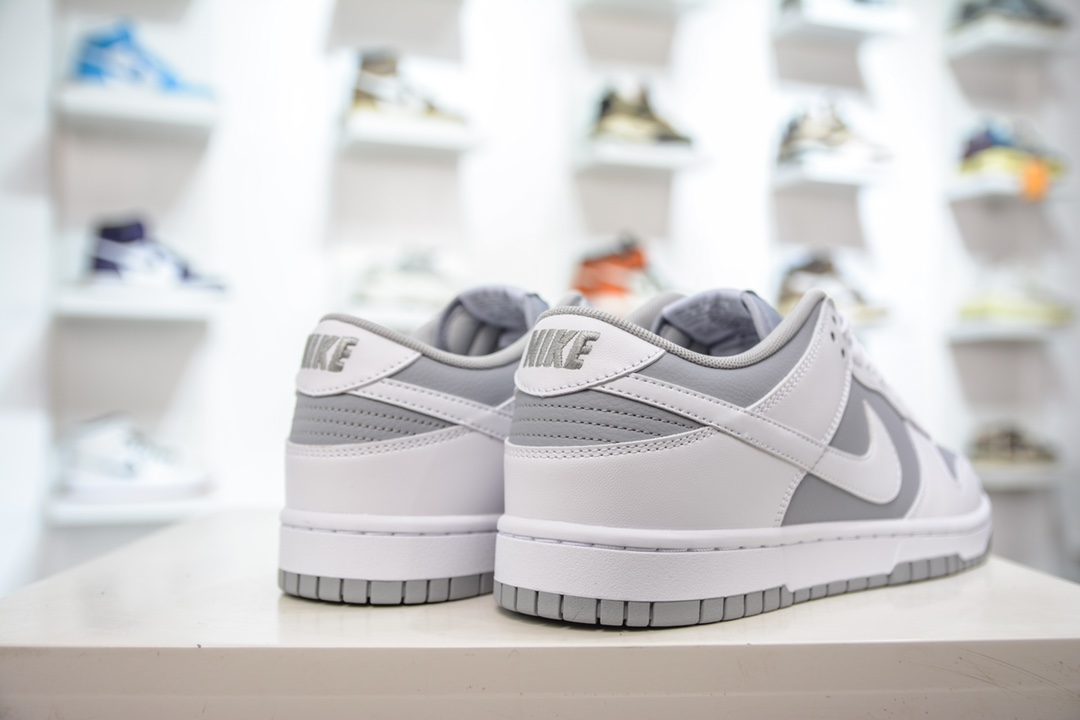 180 NK Dunk Low Retro PRM 白灰 低帮休闲运动板鞋 DJ6188-003