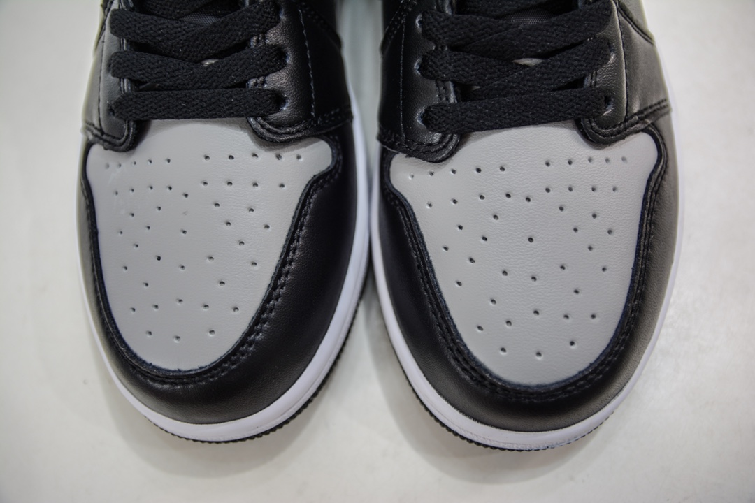 Pure original Air Jordan 1 Low OG Shadow Gray AJ1 Joe 1 low-top casual sneakers 705329-003