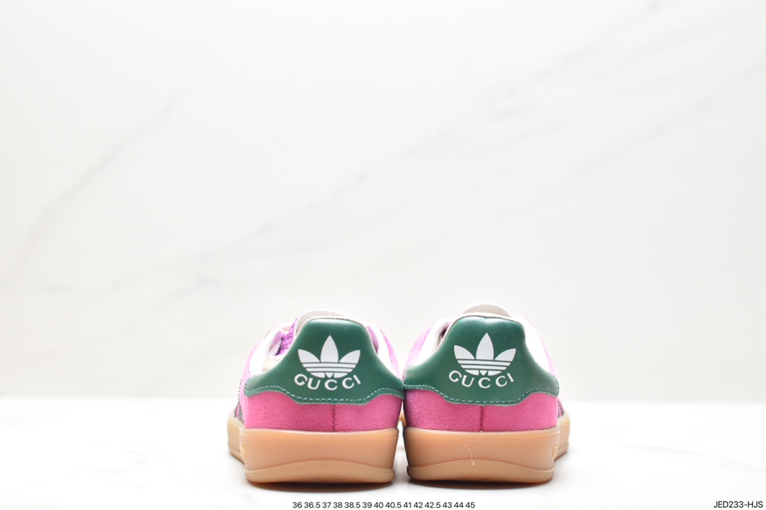 150 重磅联名 Adidas originals x Gucci Gazelle 联名经典休闲板鞋