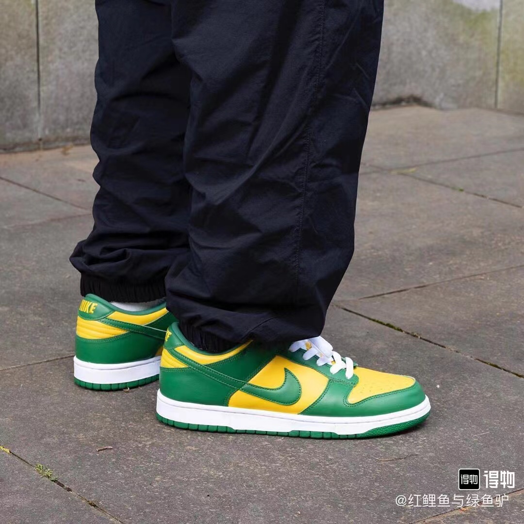 ? Nike Dunk low 巴西??黄绿配色?