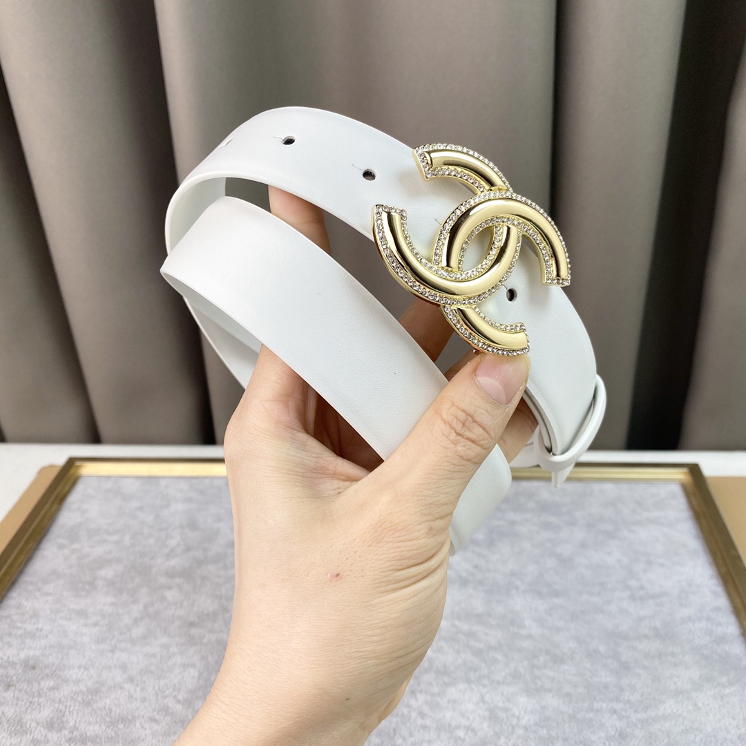 香奈.儿专柜专柜同款皮带正品开模进口