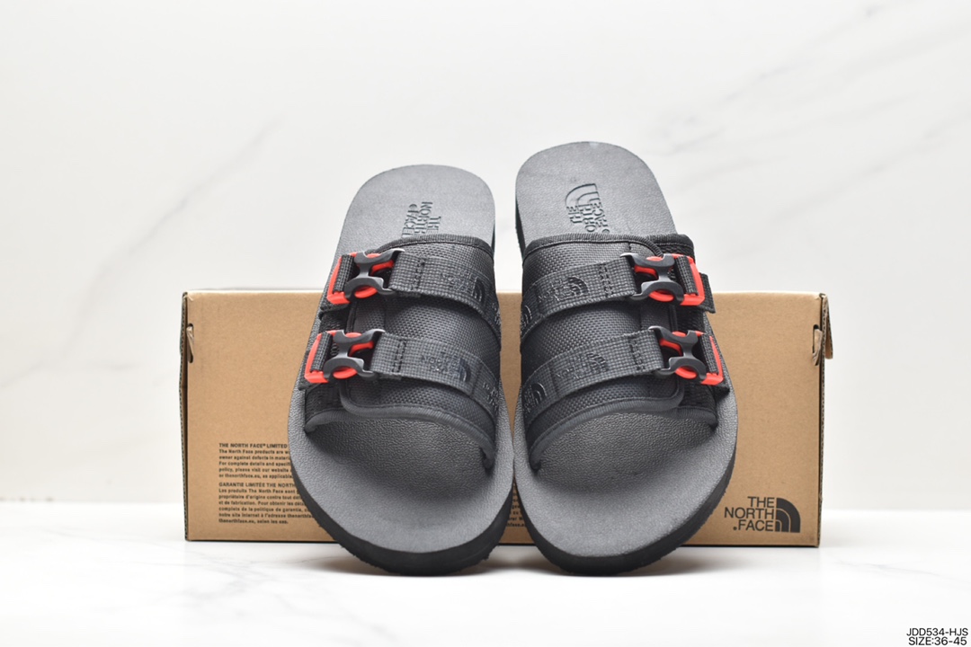 The North Face slippers The North Face summer men's and women's casual fashion slippers home shoes flip flops