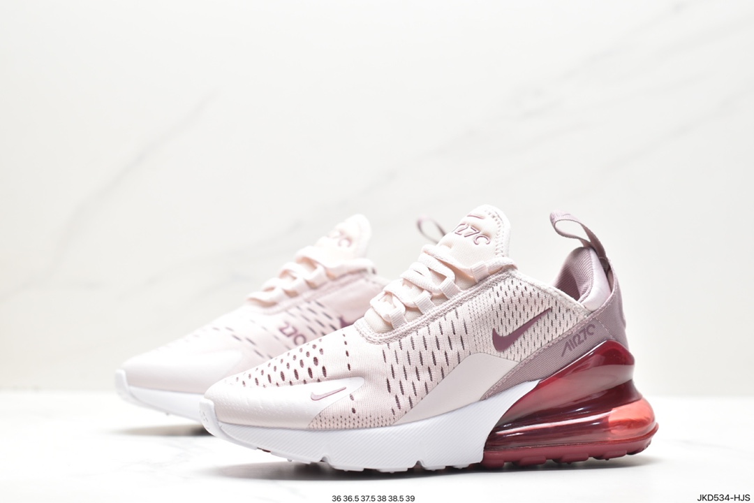 160 耐克 Nike Air Max 270混合科技后掌半气垫慢跑鞋 AH6789-601