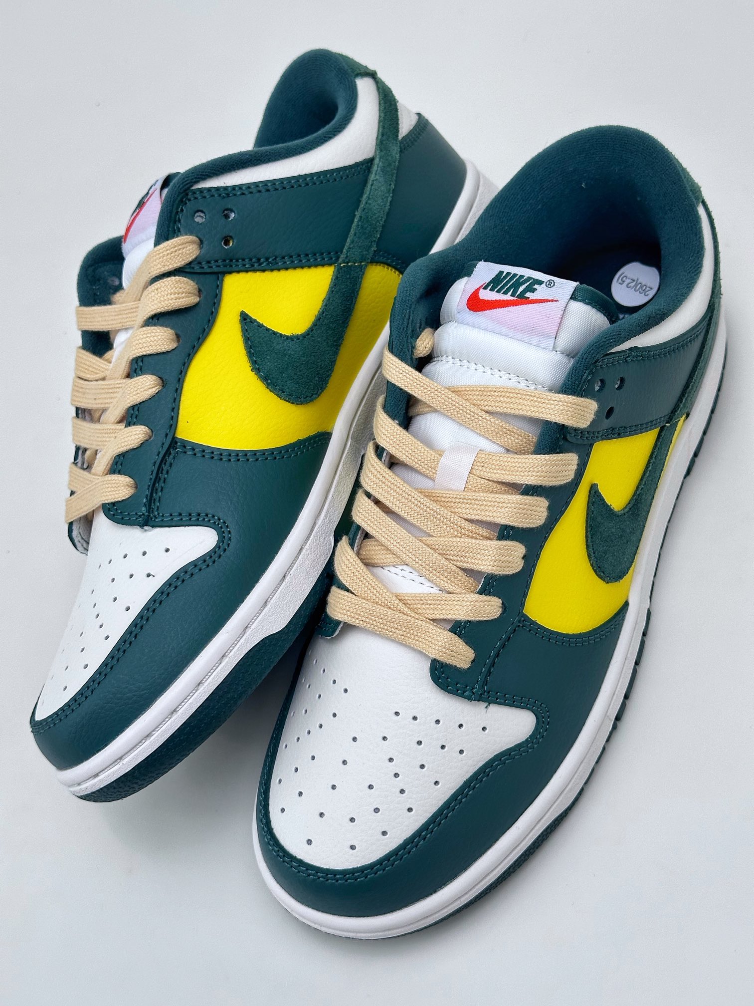 200 NIKE SB Dunk Low 白黄绿 FD0350-133