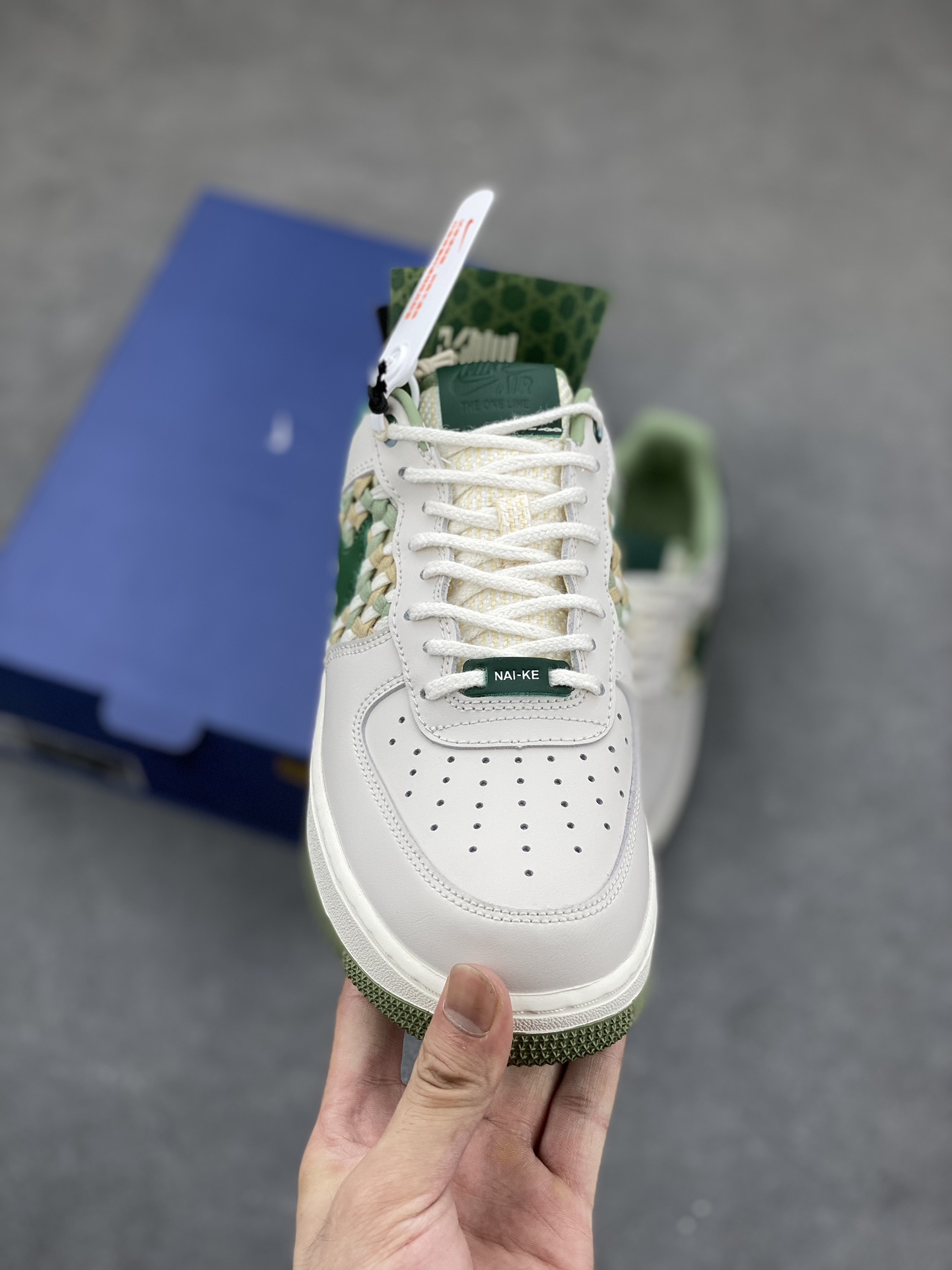 Nike Air Force 1 Low Woven Bamboo Sneakers - FN0369-100 2 i1689617820 6971 1