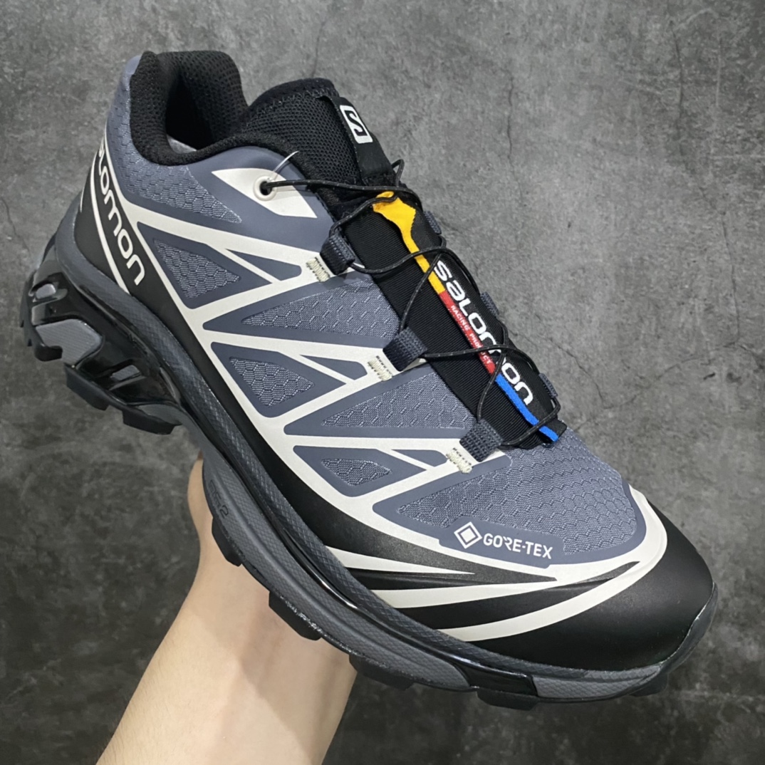 350 【纯原版】 Salomon XT-6 Gore-Tex防水 萨洛蒙复古潮流户外机能登山跑鞋