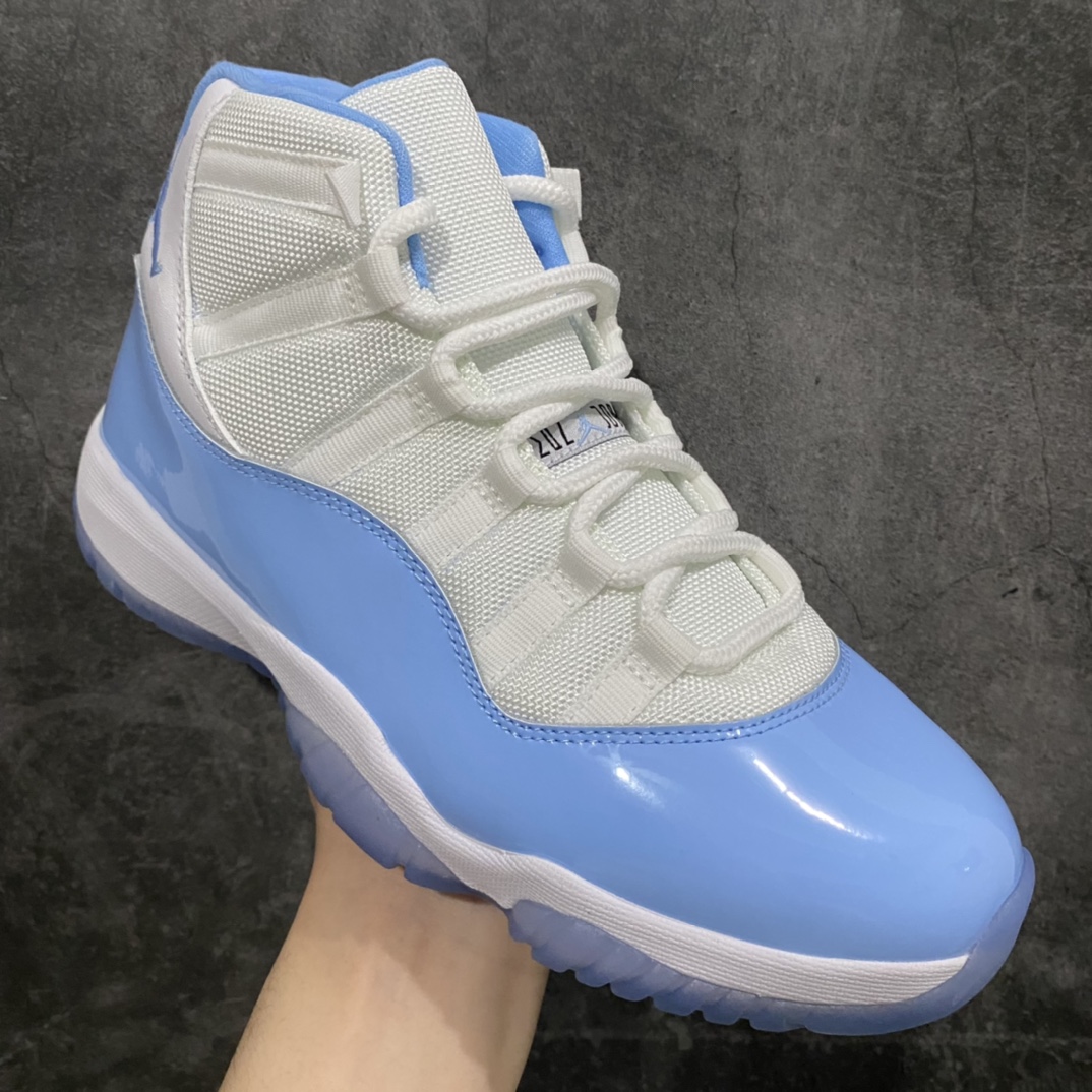 【外贸纯原】Air Jordan AJ11 Retro 北卡蓝 白玉兰 CT8012-141