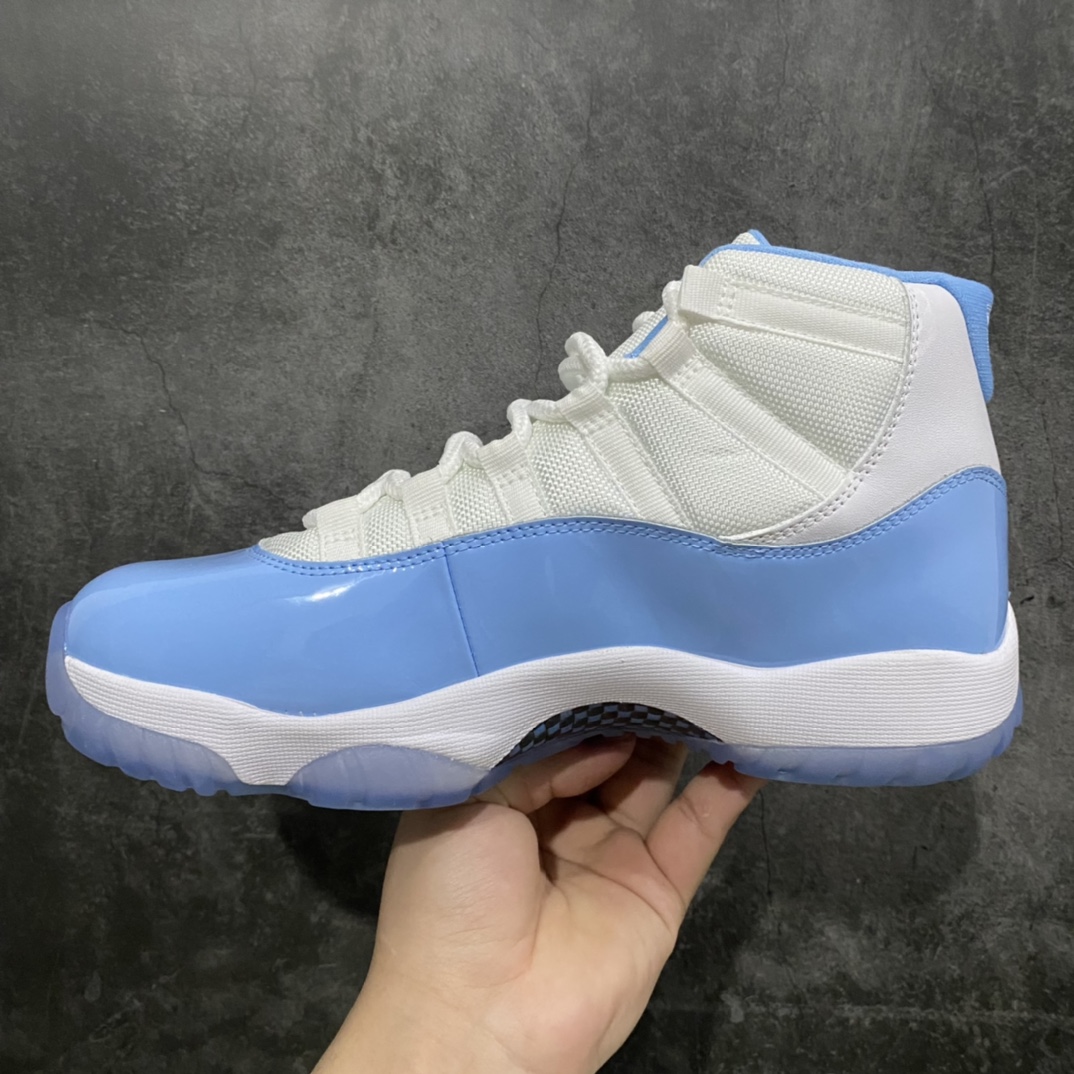 【外贸纯原】Air Jordan AJ11 Retro 北卡蓝 白玉兰 CT8012-141