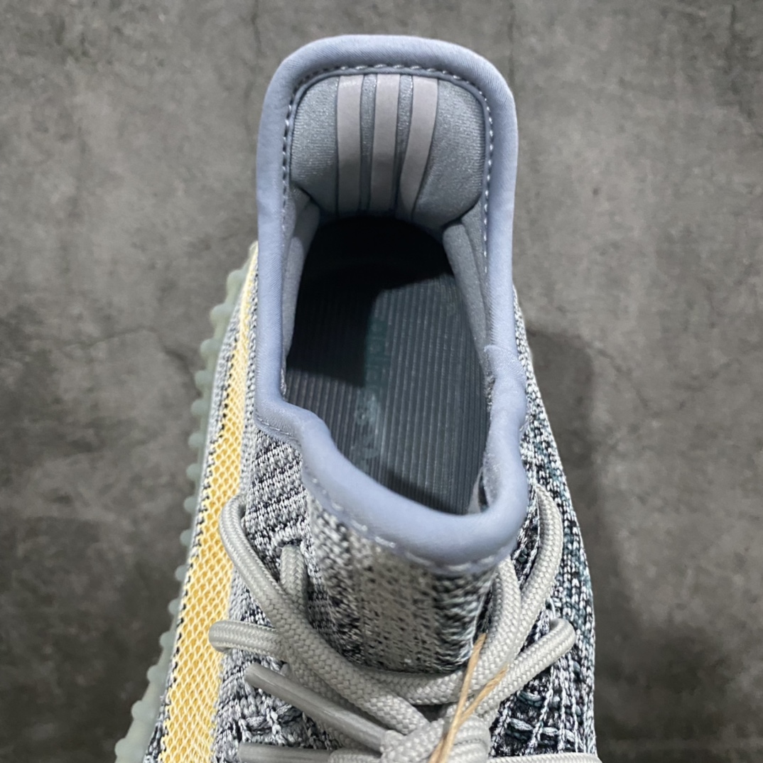 纯原版本Yeezy350V2水洗丹宁蓝色GY7657市场第一梯队高端零售首选品质不翻车原鞋原厂数据材料开