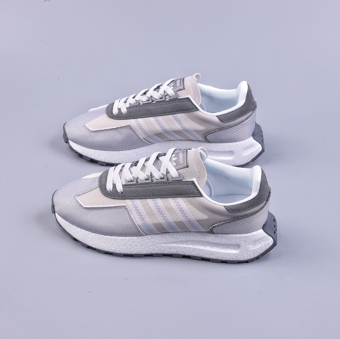 adidas Racing E5 Boost Prototype Speed ??Lightweight Retro Series All-match Breathable Sports Running Shoes IE0484