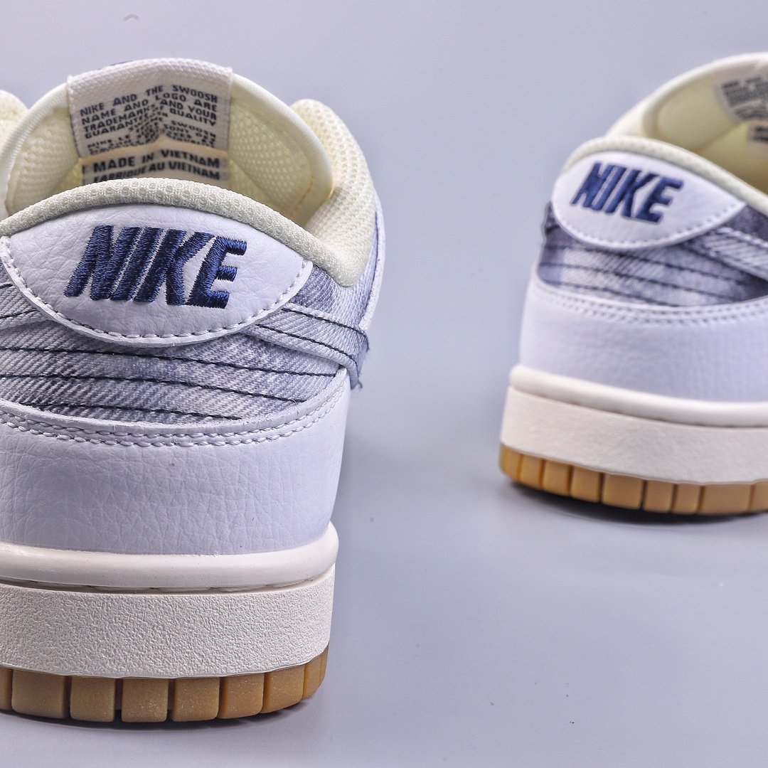 220 Nk Dunk Low "Washed Denim" 水洗丹宁 SB扣篮系列低帮休闲运动滑板鞋 FN6881-100