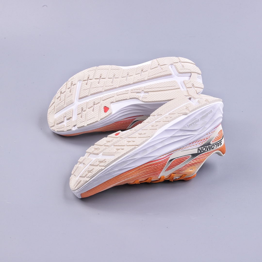 Salomon AERO GLIDE series of cushioning and stable road running shoes