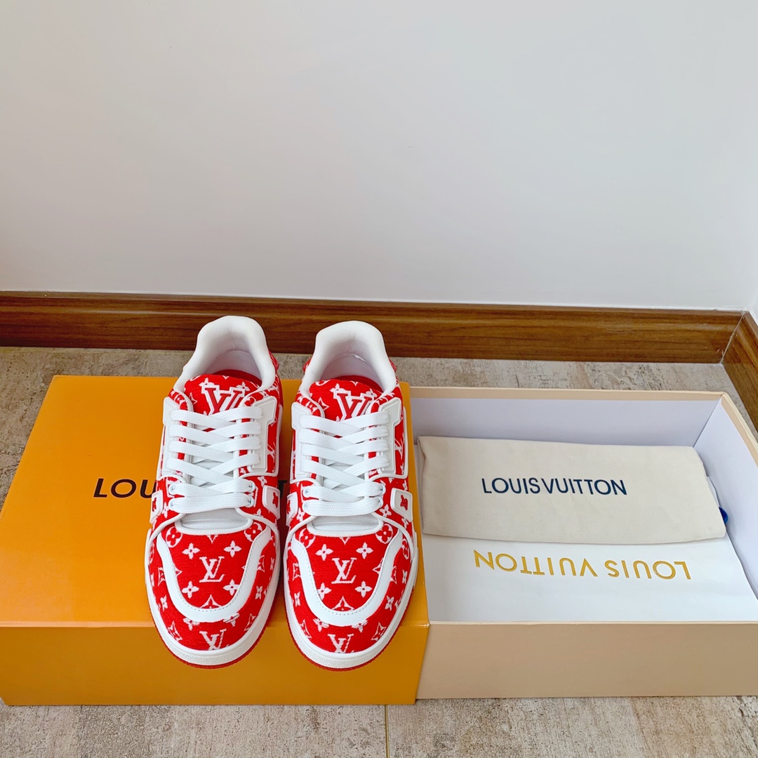 Louis Vuitton Shoes Sneakers Unisex Women Men TPU Sweatpants