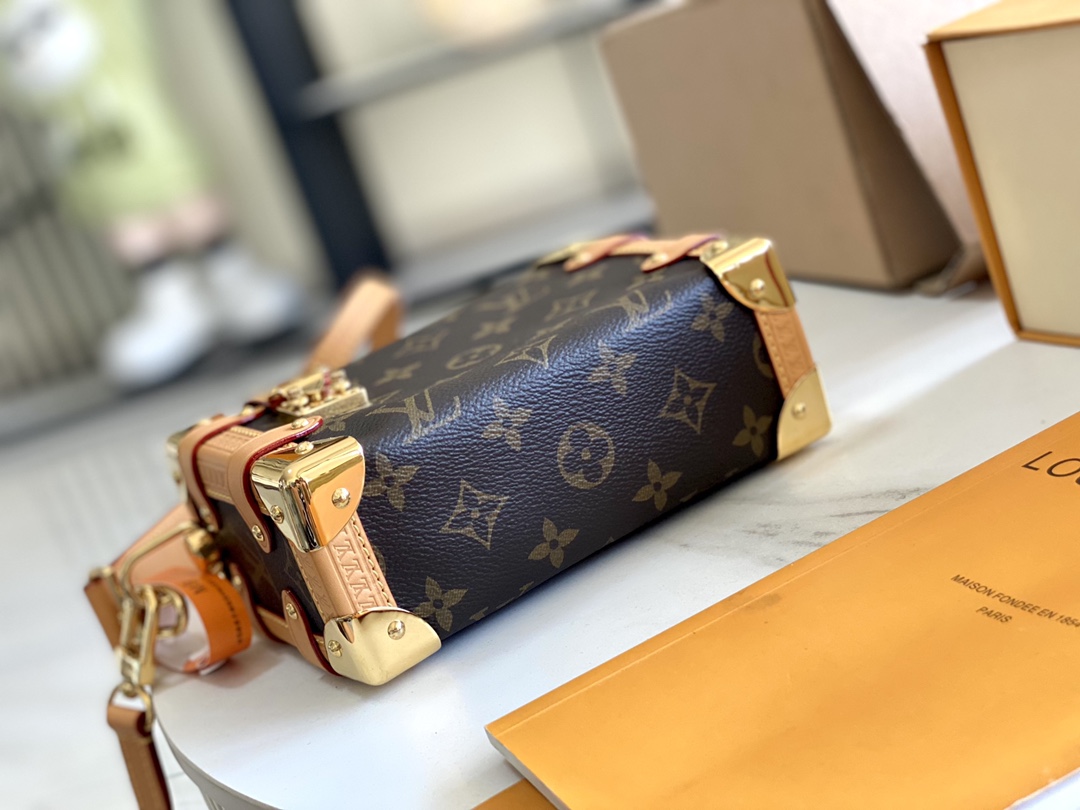 路易威登 Louis Vuitton 高定典藏经典高奢皮具手袋托特包斜挎包女包 #F8C763D4 5