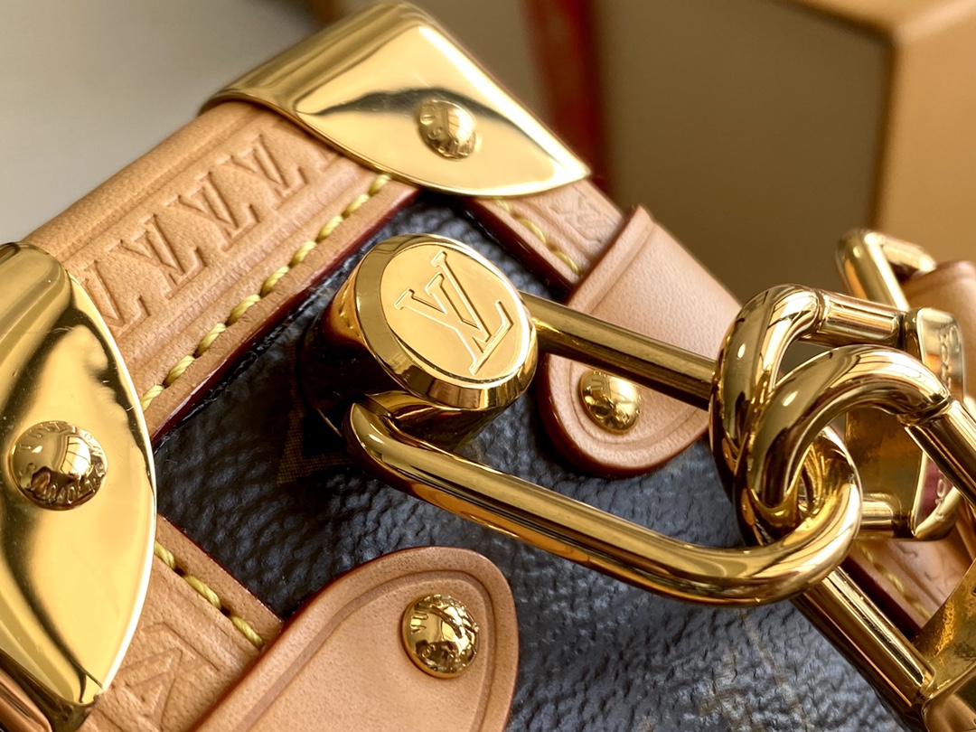 路易威登 Louis Vuitton 高定典藏经典高奢皮具手袋托特包斜挎包女包 #F8C763D4 7
