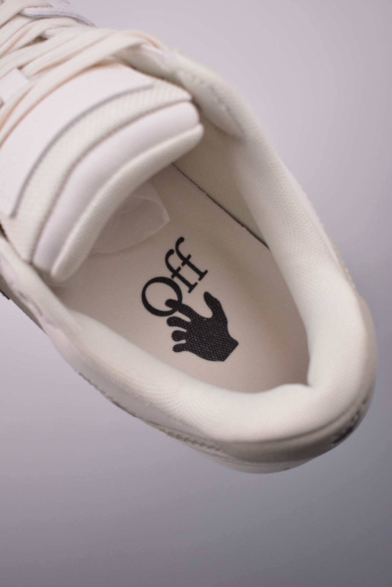 OFF-WHITE Out Of Office 低帮系带时尚板鞋 街头运动元素  OMIA189S22LEA0010109