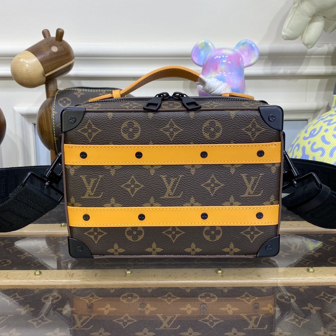 Fashion Designer
 Louis Vuitton LV Soft Trunk Handbags Crossbody & Shoulder Bags Yellow Canvas Fabric M46689