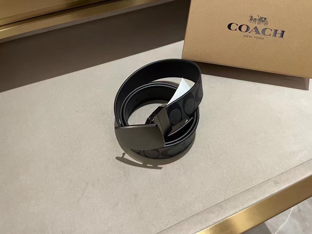 Coach Interchangeable Buckle Belt Gift Set - Comprehensive 9