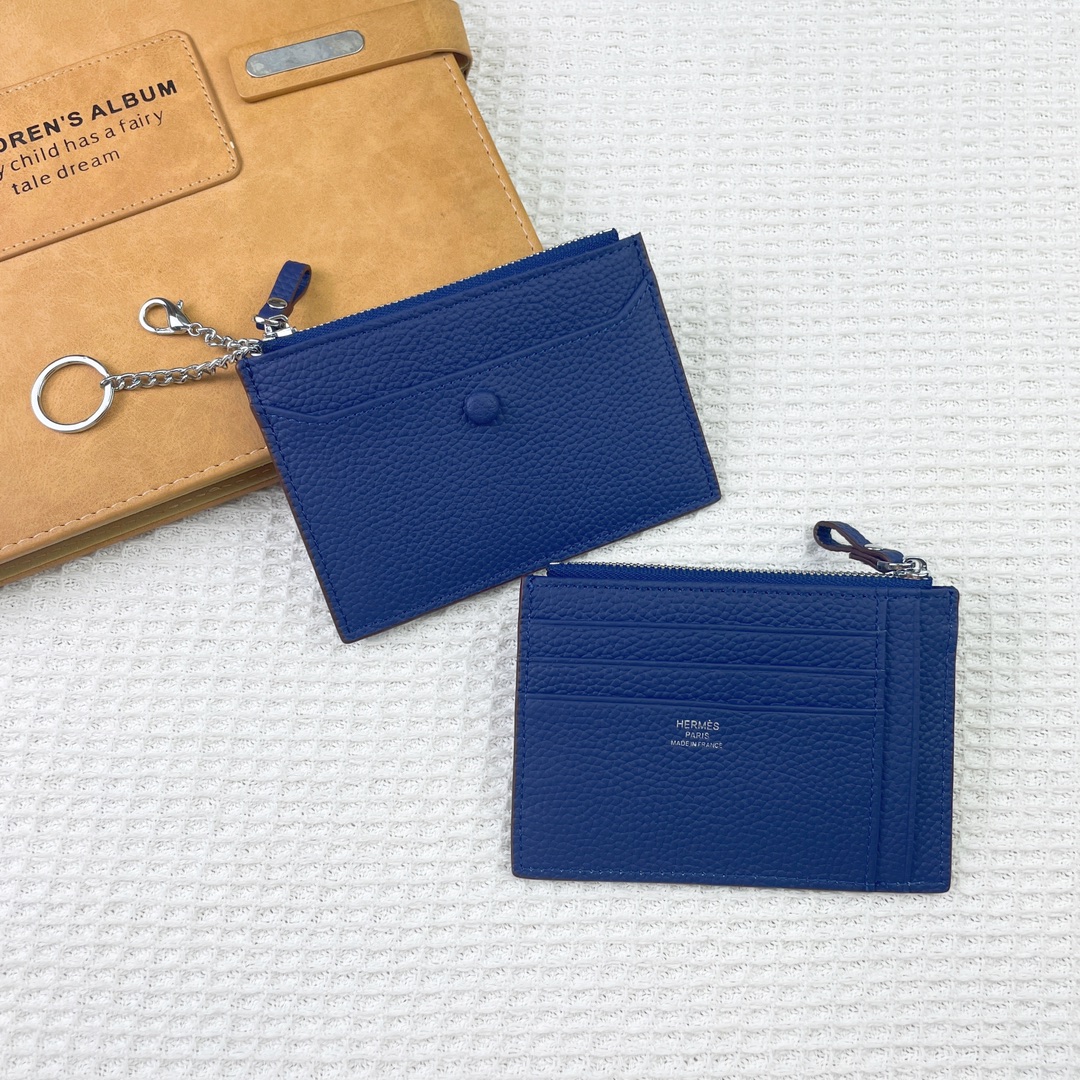 Hermes Wallet Card pack Calfskin Cowhide