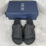 Dior Shoes Slippers Designer 7 Star Replica
 Rubber Oblique