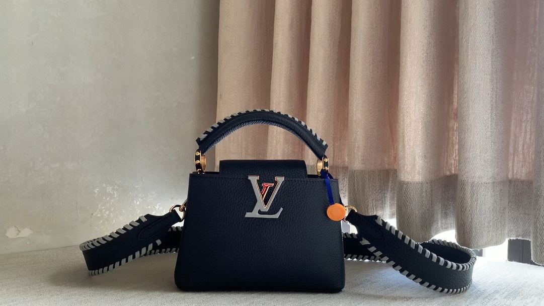 Louis Vuitton mini black braid