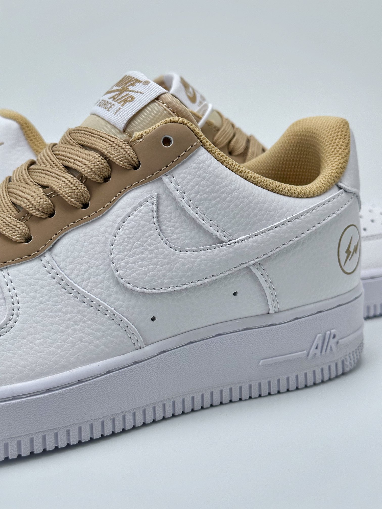 Nike Air Force 1 Low 07 White and Yellow Fujiwara Hiroshi TT0801-603