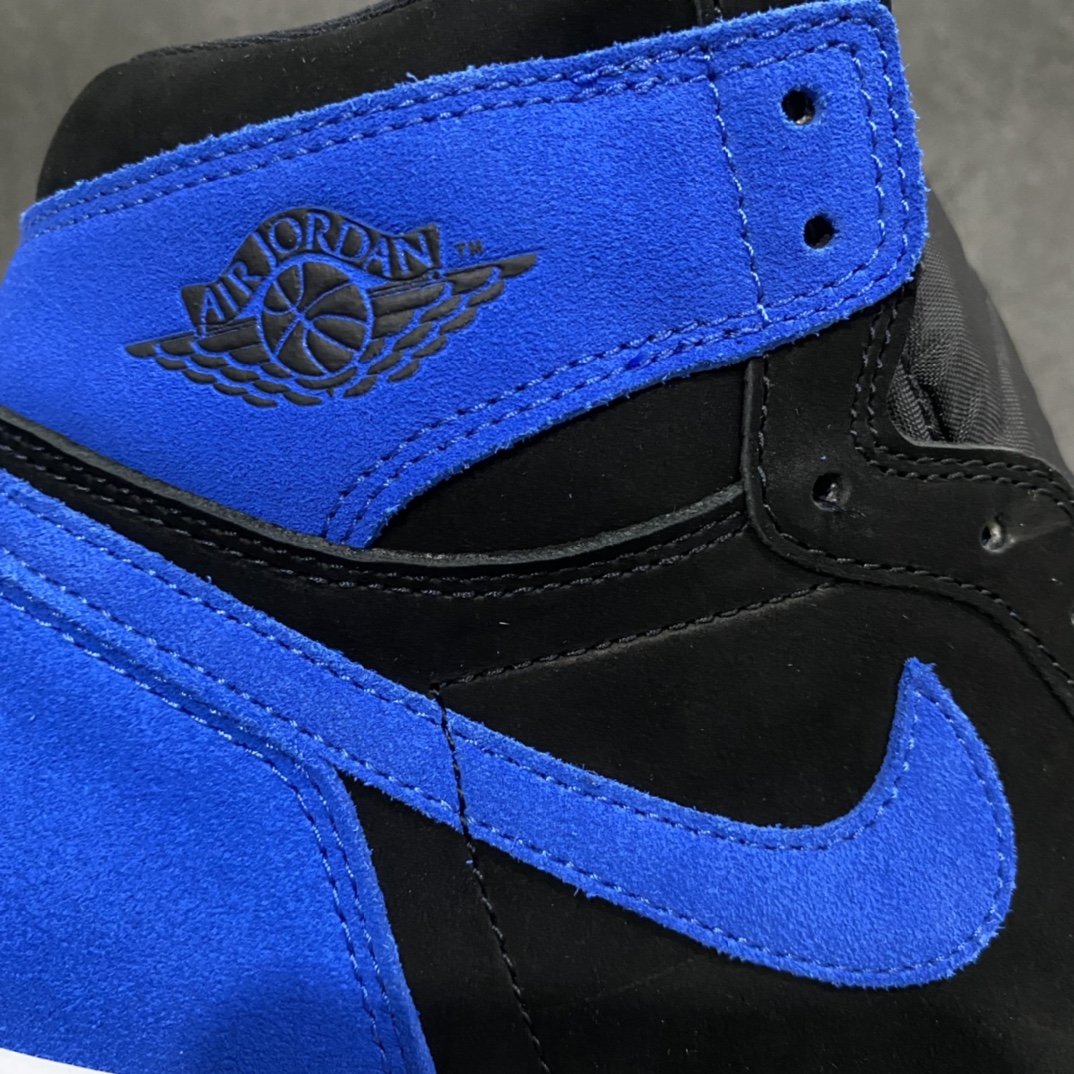 图片[3]-【x版纯原】Air Jordan 1 High OG \”Reimagined\” AJ1 乔1全新皇家蓝 DZ5485-042n#全新配色鞋身整体延续了\”皇家蓝\”的经典的配色设计，以黑、蓝色呈现。鞋面则改为了特殊的麂皮材质覆盖，这在\”Reimagined\”系列还是第一次见到！ 尺码：40 40.5 41 42 42.5 43 44 44.5 45 46 47.5-莆田鞋批发中心